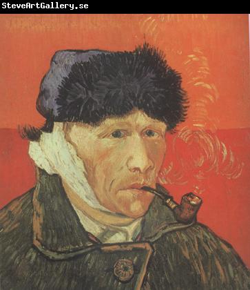 Vincent Van Gogh Self-Portrait with Bandaged Ear and Pipe (nn04)